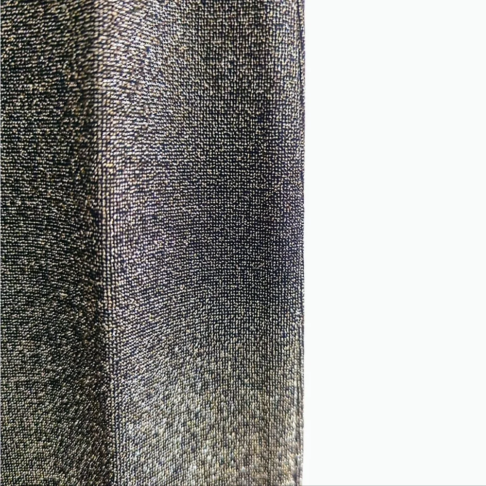 Reformation 'Rahm' Ruched Puff Sleeve Dress in Bronze Sparkle Size XS - Picture 10 of 13